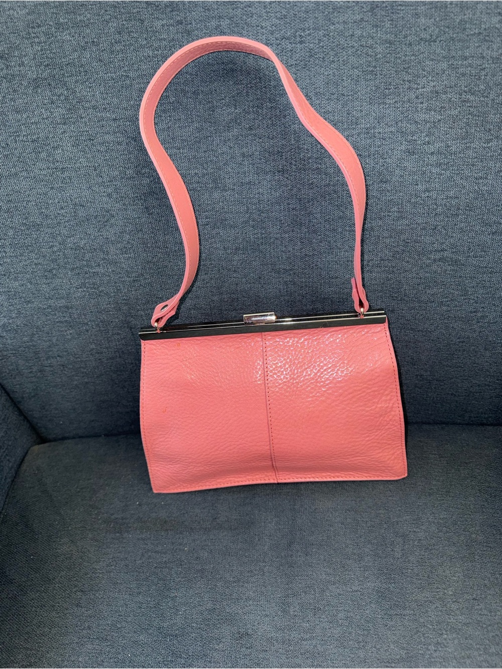 Wilsons Leather Pink Leather Shoulder Bag - Picture 2 of 8
